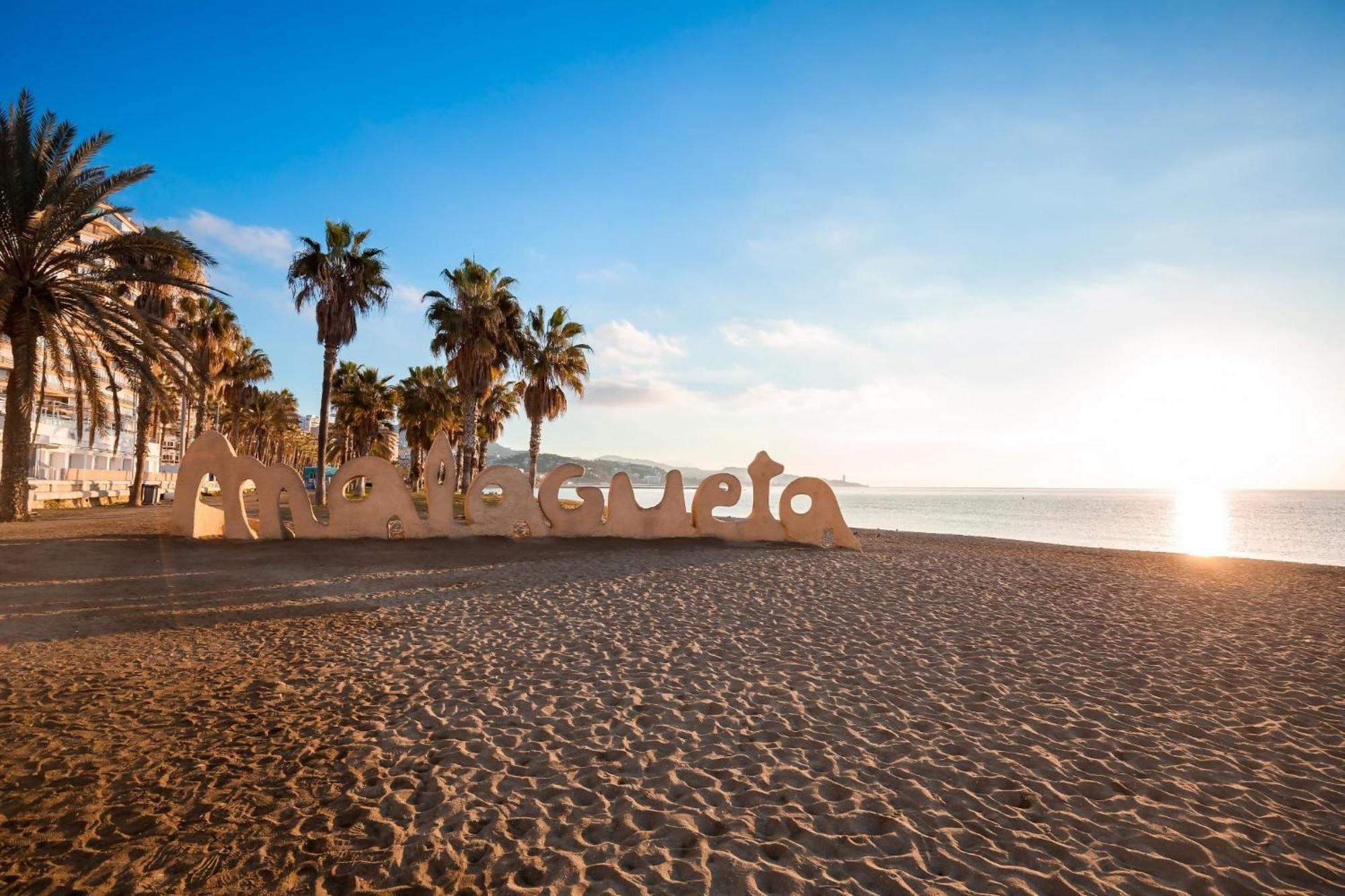 Sr Malagueta Beach Front Wonderful Sea View Malaga Exterior photo